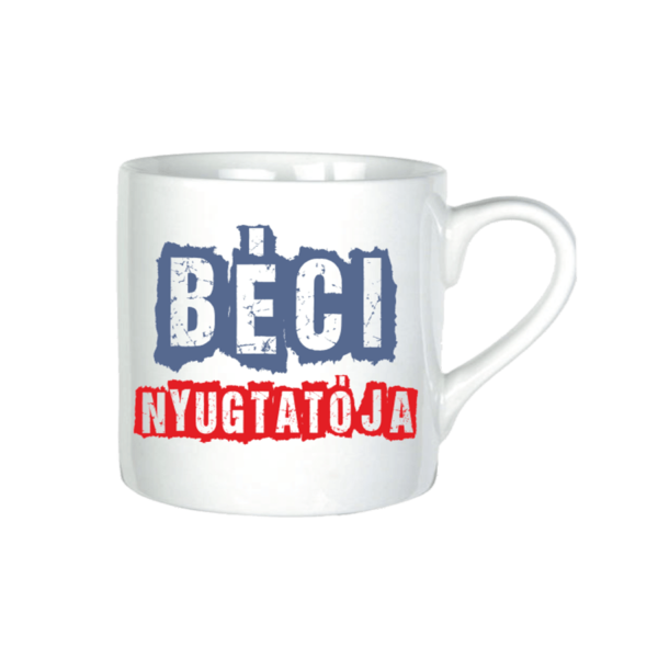 Béci nyugtatója neves bögre minta