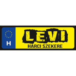 Levi harci szekere neves rendszámtábla minta