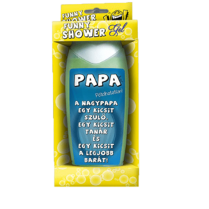Papa - vicces feliratos tusfürdő termék kép