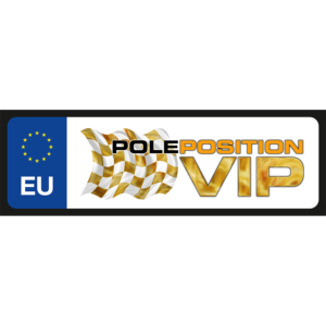 Poleposition VIP vicces rendszámtábla minta