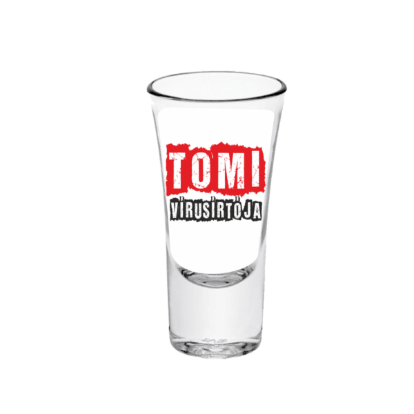Tomi vírusírtója neves tüske pálinkás pohár minta