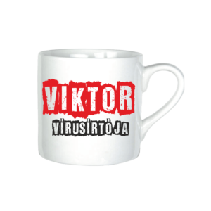 Viktor vírusirtója neves bögre minta