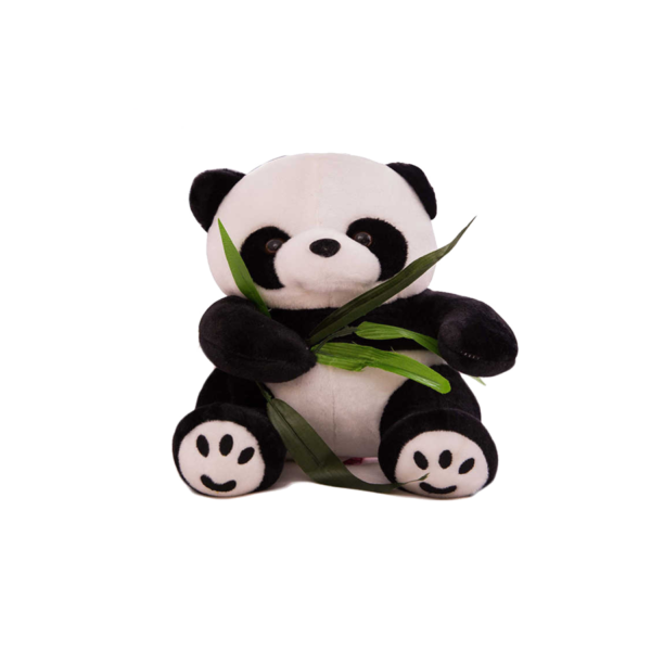 30 cm-es Plüss Panda Bambusszal termék kép