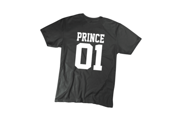Prince 01 férfi fehér póló minta termék kép