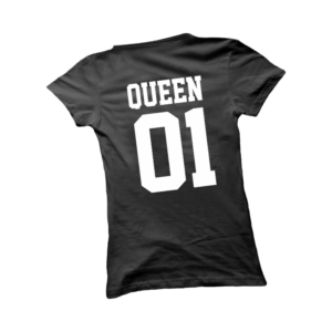 Queen 01 női fehér póló minta termék kép