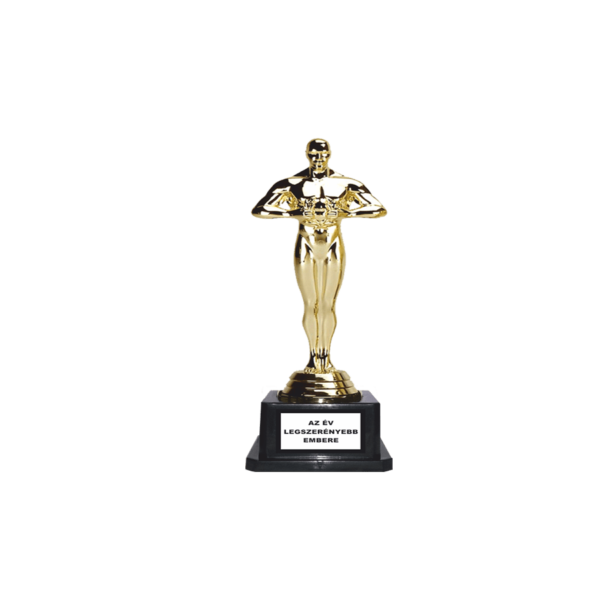 Az év legszerényebb embere Oscar szobor termék kép