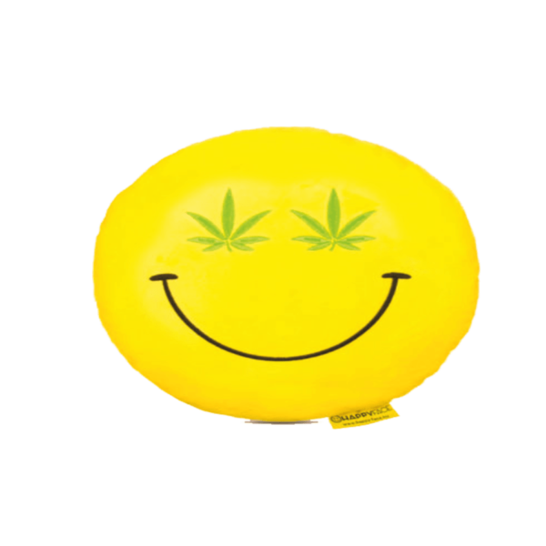 Cannabis Smiley plüss emoji párna termék kép