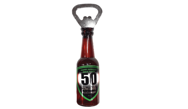 Boldog szülinapot - 50 sörnyitó hűtőmágnes termék kép