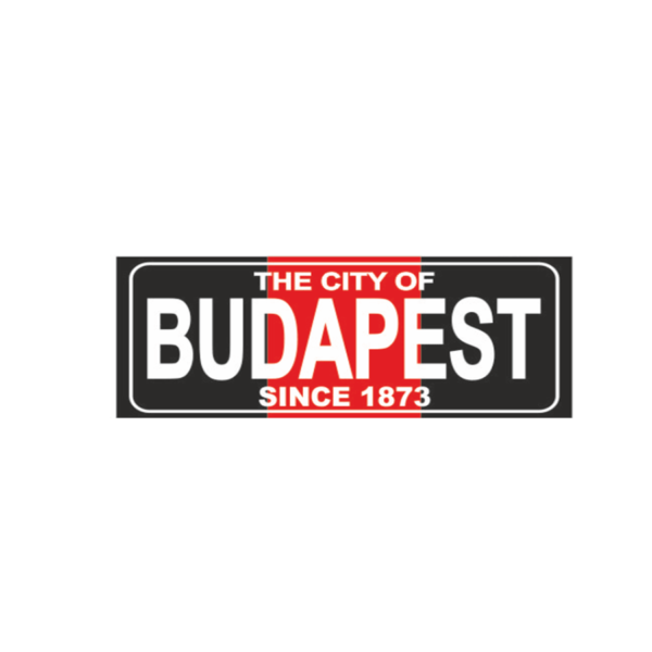 Budapest fekete hűtőmágnes termék kép