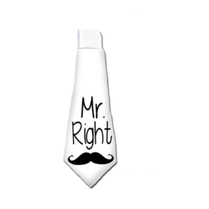 Mr. Right vicces nyakkendő termék kép