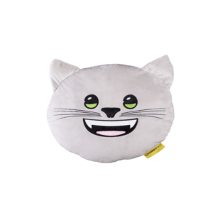 Cica Emoji plüss párna termék kép
