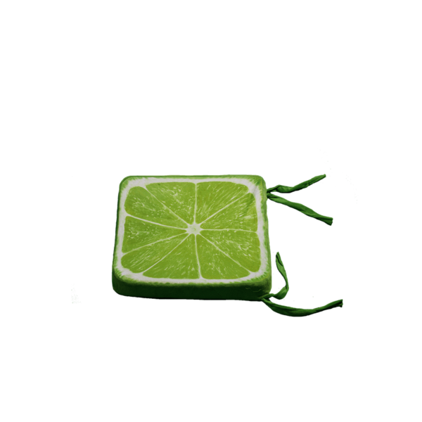 3D szögletes lime gyümölcsös ülőpárna termék kép