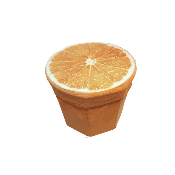 Narancs Tárolós ülőke puff termék kép