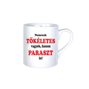 Nemcsak tökéletes vagyok, hanem paraszt is vicces bögre termék kép