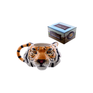 Tigris fej kerámia bögre termék kép