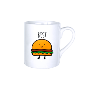 Best friends hamburger vicces bögre termék kép