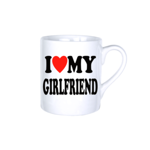 I love my girlfriend vicces bögre termék kép