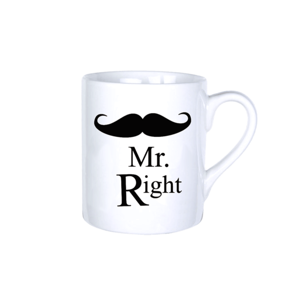Mr. Right vicces bögre termék kép