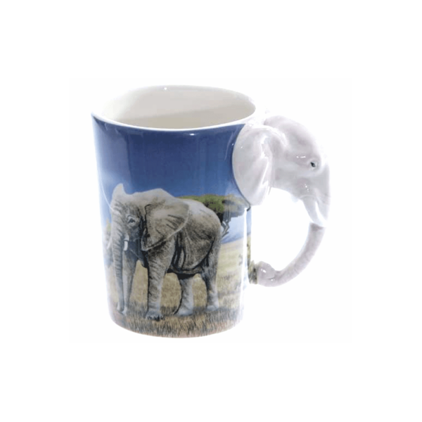 Elefánt fülű állatos kerámia bögre termék kép
