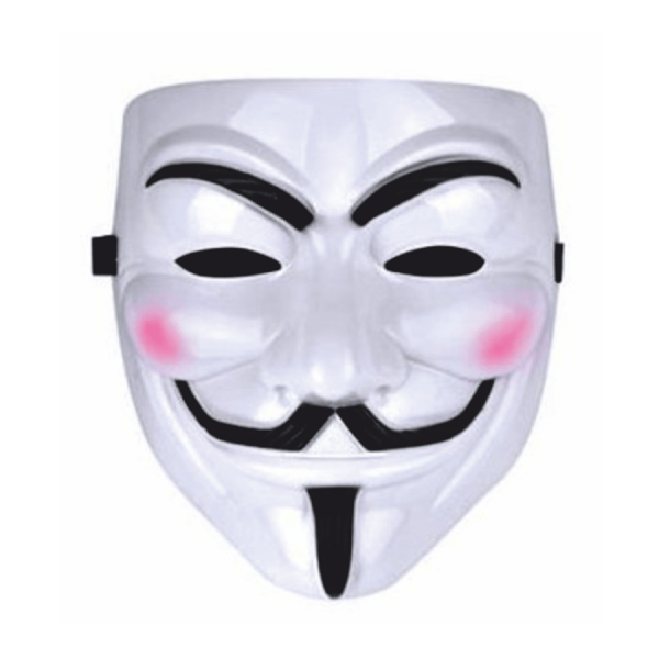 Anonymous fehér álarc termék kép