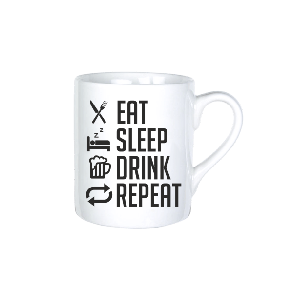 Eat sleep drink repeat termék kép