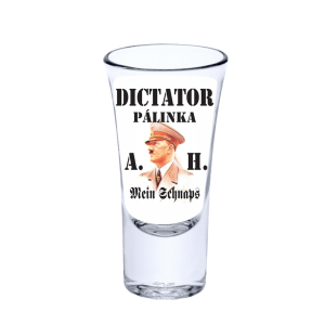 dictator pálinka vicces feles pohár termékkép