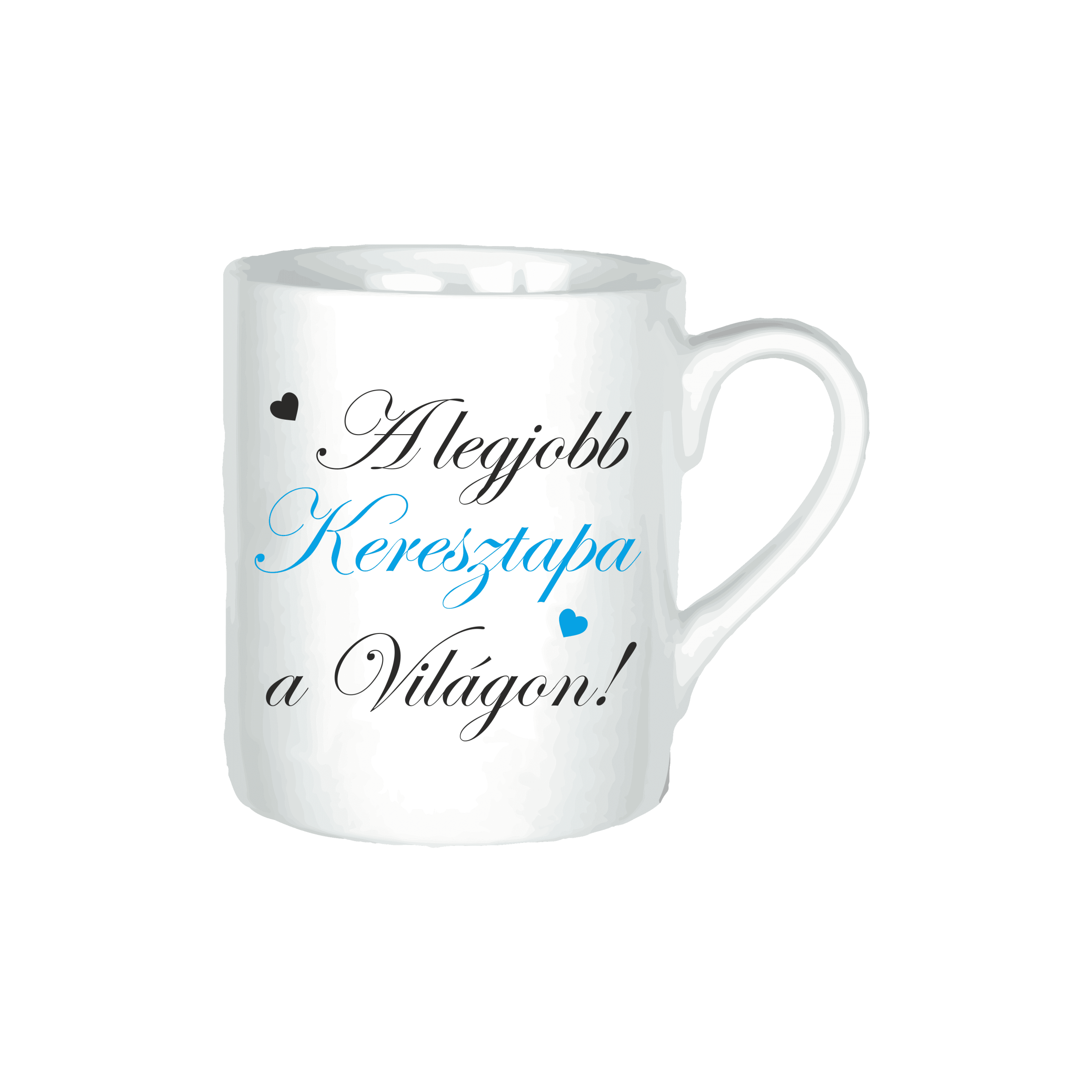 A legjobb Keresztapa a világon - kerámia bögre