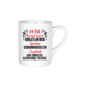 18 éve minőséget megőrzi... - kerámia bögre termékkép