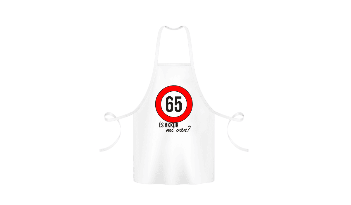65 És akkor mi van? - kötény termékkép