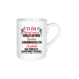 75 éve minőséget megőrzi... - kerámia bögre termékkép