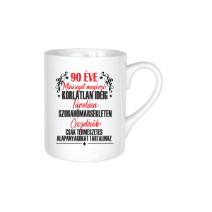 90 éve minőséget megőrzi... - kerámia bögre termékkép