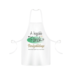 A legjobb főnök varázsköténye... - kötény termékkép