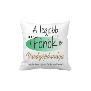 A legjobb főnök varázspárnája… – vicces poénos párna termékkép
