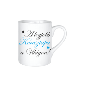 A legjobb Keresztapa a világon - kerámia bögre termékkép