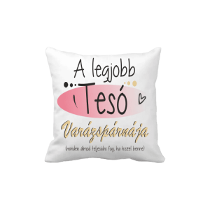 A legjobb tesó varázspárnája... - vicces poénos párna termékkép