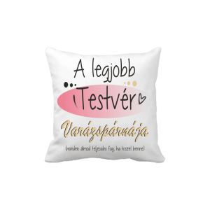 A legjobb testvér varázspárnája... - vicces poénos párna termékkép
