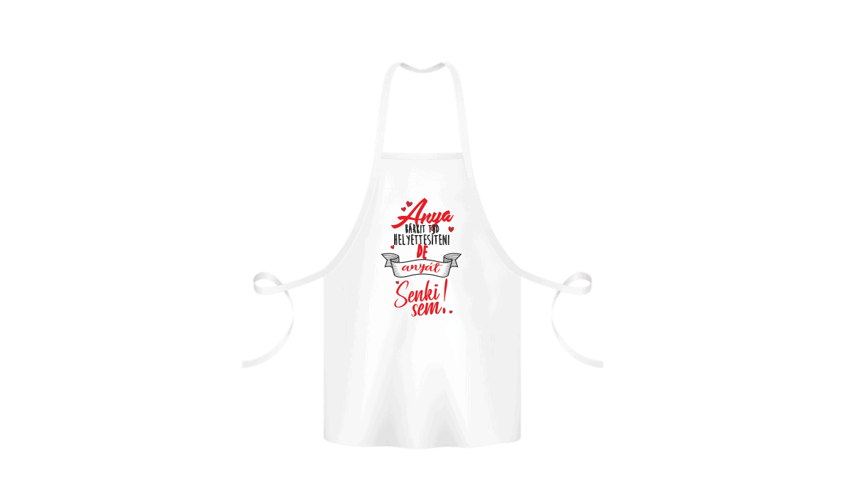 Anya bárkit tud helyettesíteni... kötény termékkép