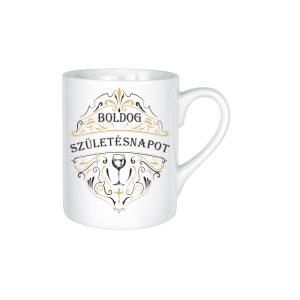 Boldog Születésnapot - kerámia bögre