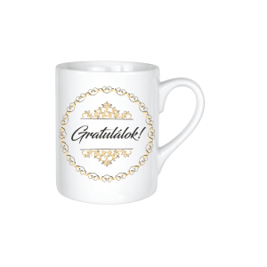 Gratulálok! - kerámia bögre