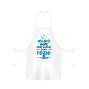 Jóképű vagyok, okos vagyok... - kötény termékkép