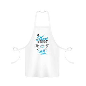 Keri bárkit tud helyettesíteni...(kék) - kötény termékkép