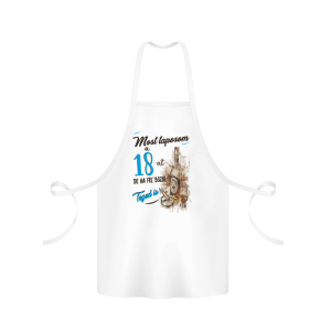 Most taposom a 18-at...(kék) - kötény termékkép