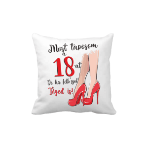 Most taposom a 18-at... - vicces poénos párna termékkép