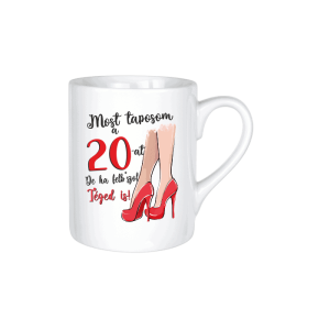 Most taposom a 20-at... - kerámia bögre termékkép