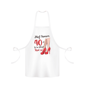 Most taposom a 40-et... - kötény termékkép