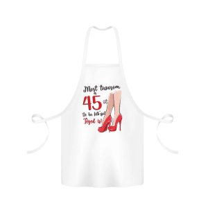 Most taposom a 45-öt... - kötény termékkép