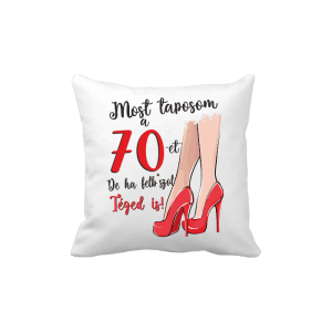 Most taposom a 70-et... - vicces poénos párna termékkép