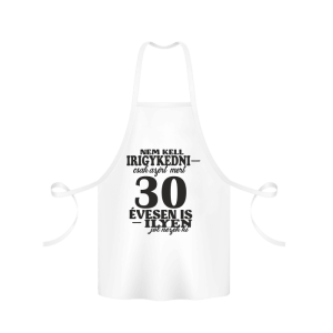 Nem kell irigykedni 30...(fekete) – kötény termékkép