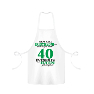 Nem kell irigykedni 40...(zöld) – kötény termékkép