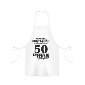 Nem kell irigykedni 50…(fekete) – kötény termékkép